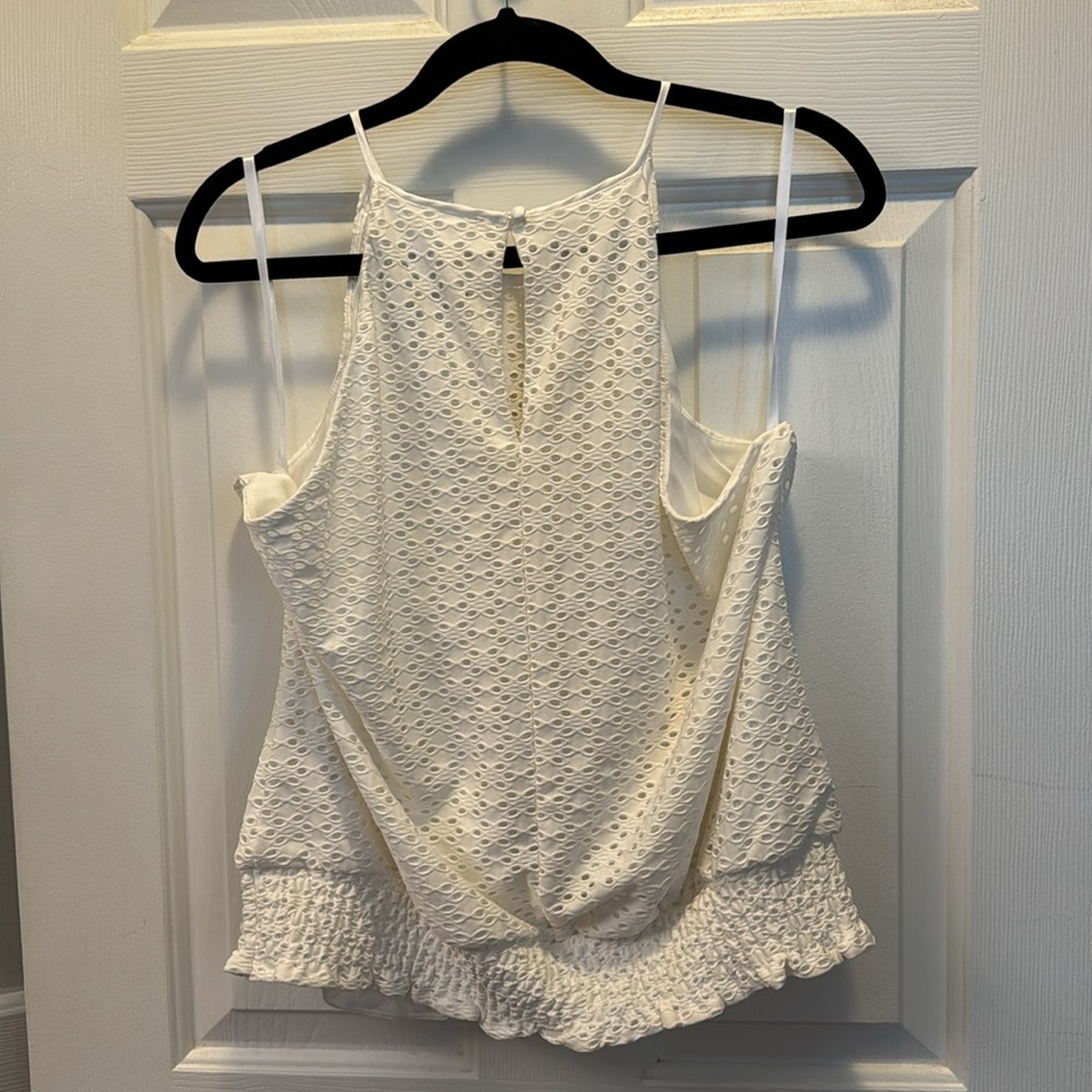 Eyelet Halter Top - Picture 2 of 4